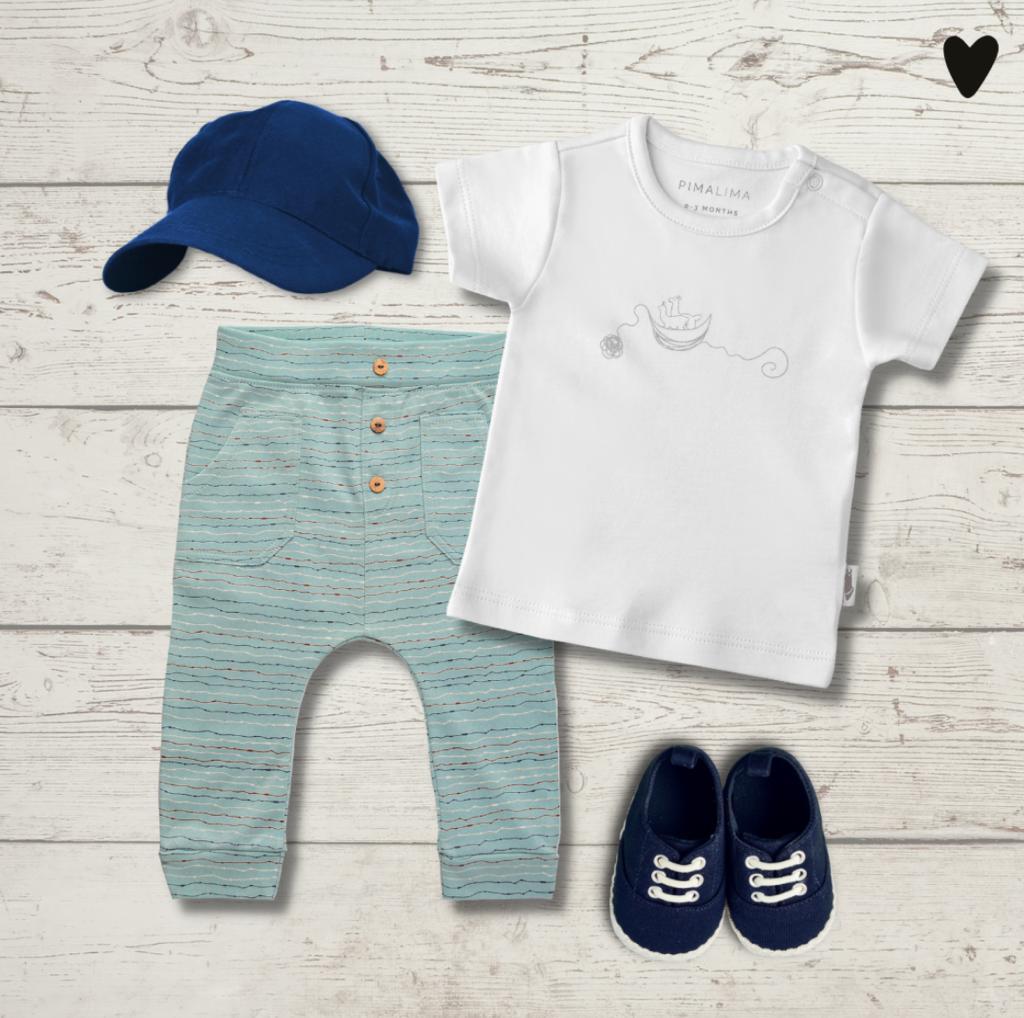 Camiseta Manga Curta Little Traveller Off White