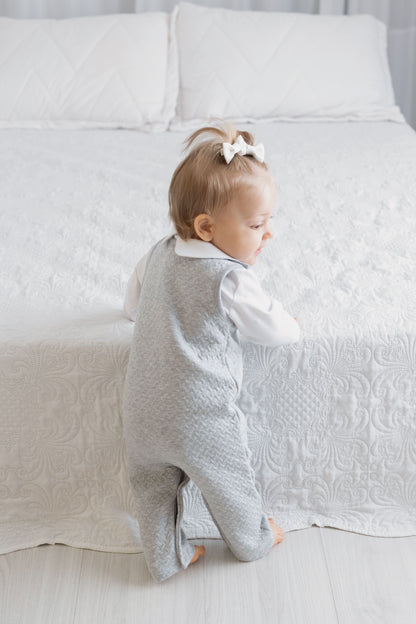 Jardineira Jacquard