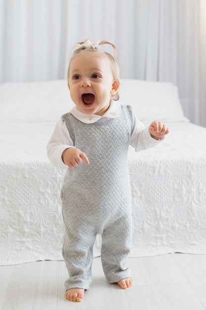 Jardineira Jacquard