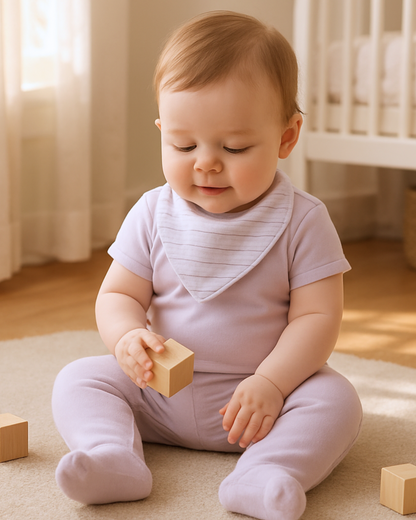 Babador Bandana Quipu Lavanda