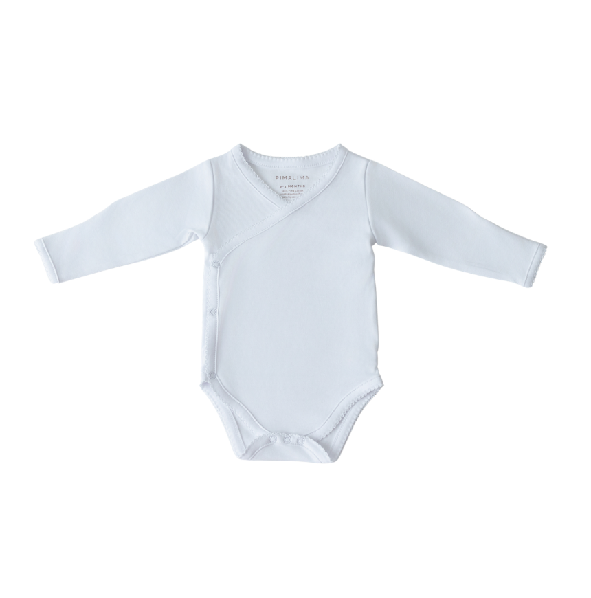 Body Kimono Manga Longa Branco