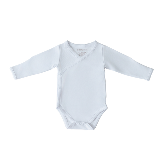 Body Kimono Manga Longa Branco
