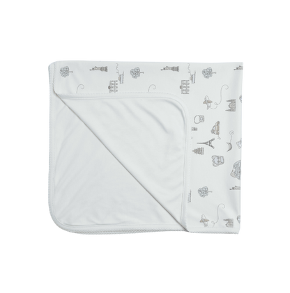 Puro Luxo para Maternidade: macacão + manta